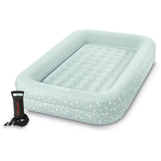 Matelas gonflable pour enfant 3 - 6 ans avec gonfleur à main