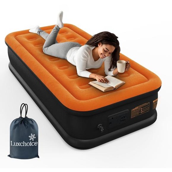 Matelas gonflable pour une personne, auto-gonflant, dimensions 191x99x40 cm, capacité maximale : 250 kg