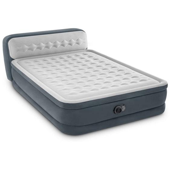 Intex - Matelas gonflable Ultra Plush Headboard 2 places
