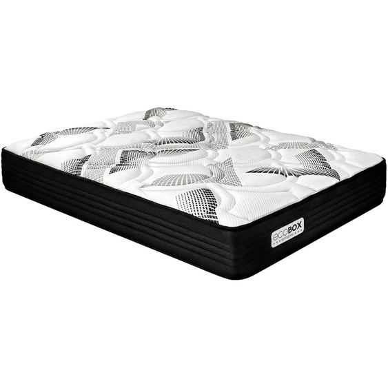 Matelas hybride Eco Box, avec ressorts ensachés et mousse viscoélastique