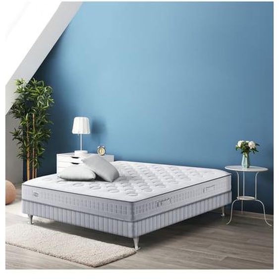 Matelas INITIAL 140x190, ressorts ensachés, ferme, H23 + 2 OREILLERS 60x60