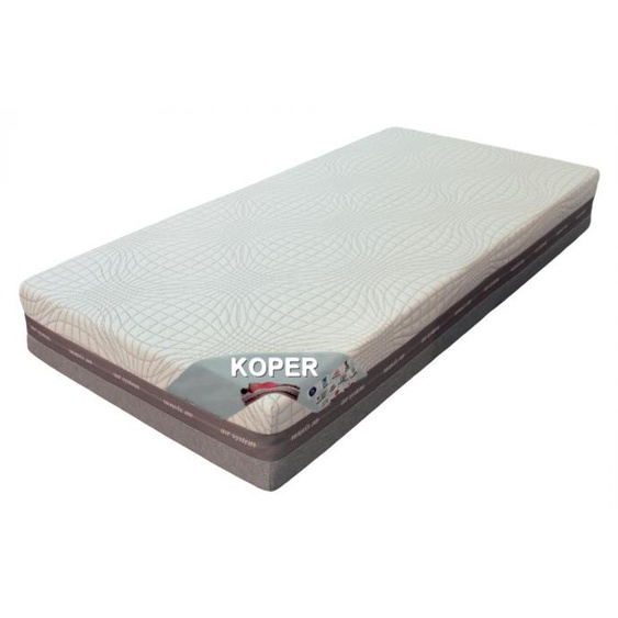 Matelas latex et mousse mémoire 180x200 - Koper