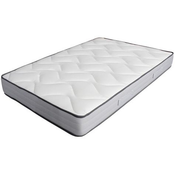 Matelas mémoire de forme haute résilience 90 x 190 cm NASH