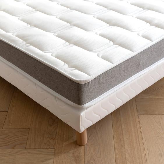 Matelas mousse Conforlux® confort équilibré H13 cm - Matelas 1 Personne : 90x190cm - Écru - Conforlux