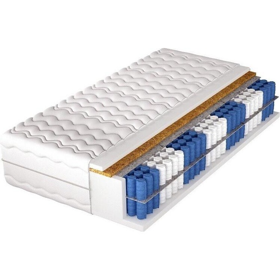 Matelas moyennement dur avec noix de coco et mousse PUR KAISA, 90x200