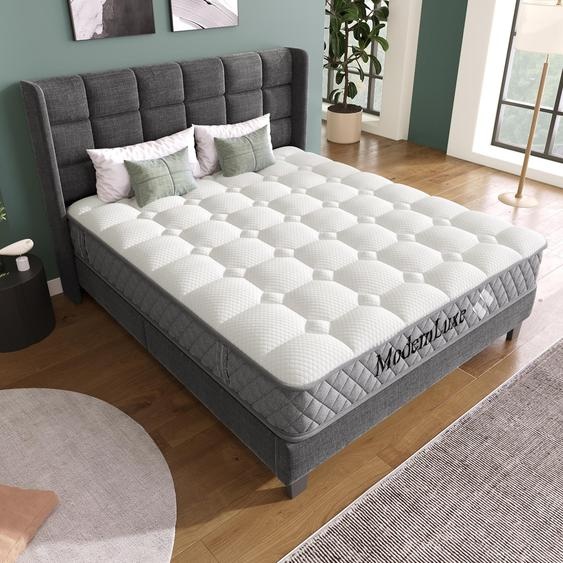 Matelas orthopédique en mousse froide 160x200 cm, 7 zones, H3, 20 cm dépaisseur