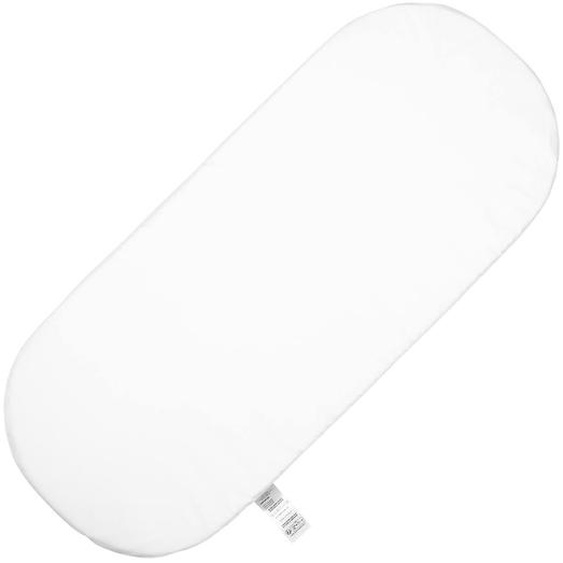 Matelas Ovale Pour Couffin Fabriqué En France Blanc
