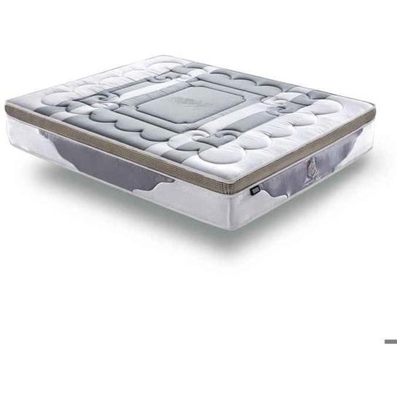 Matelas Platinium 140x200 by Sampur | Épaisseur 30 cm - Mémoire de Forme - Ressorts Ensachés - Latex Naturel - Confort & Longévité