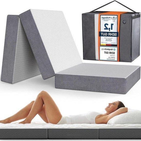 Matelas pliant de fermeté moyenne, mixte, pratique, lit pliant pour invités, épaisseur 3 cm