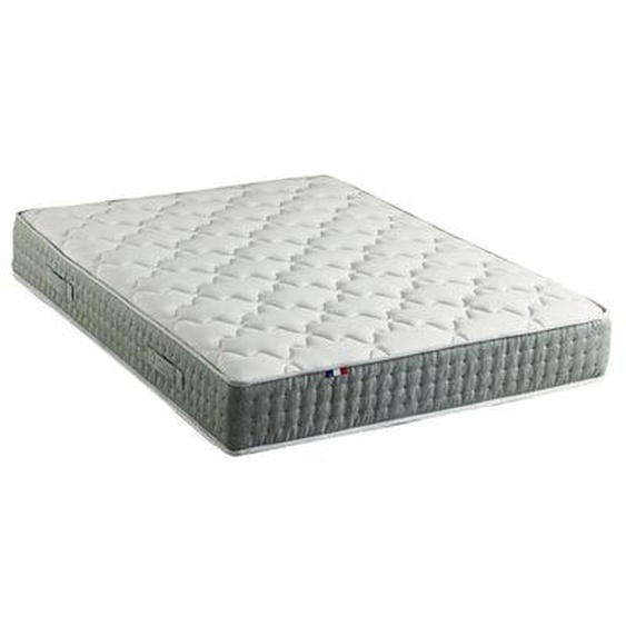 Matelas ressorts ensachés 7 zones HYGGE - soutien ferme et réversible