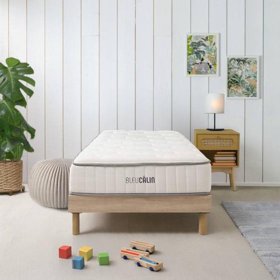 Matelas Ressorts Ensachés Et Mémoire De Forme Blanc