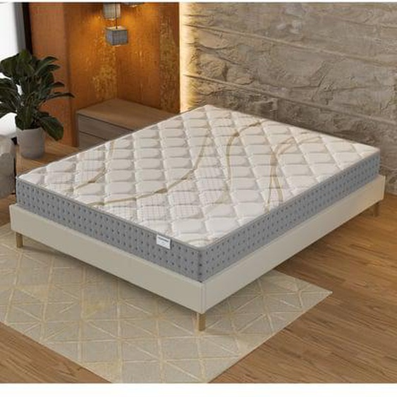 Matelas Ressorts Ensachés et Mousse Haute Densité Ép. 25 cm  Essem