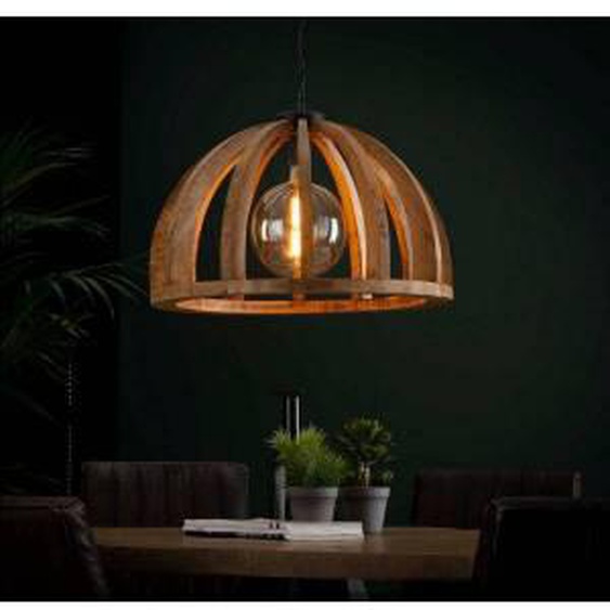 MATHI DESIGN DOME - Lustre en Bois Marron 0.000000