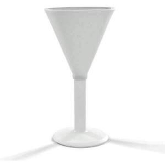 MATHI DESIGN JET SET - Table haute lumineuse blanc Blanc 60 x 60 cm