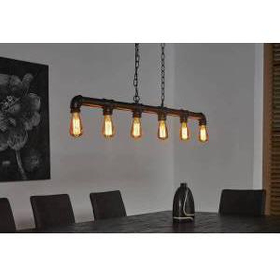 MATHI DESIGN Suspension Bar Tuyaux Noir 0.000000