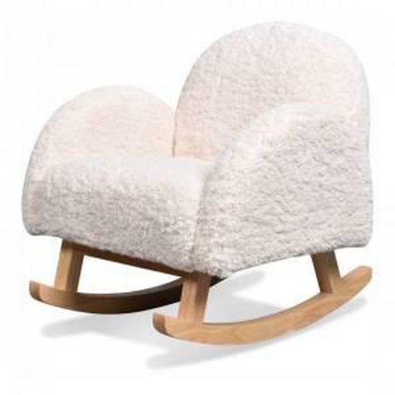 MATHI DESIGN YOUPI - Mini fauteuil à bascule blanc Blanc 0.000000