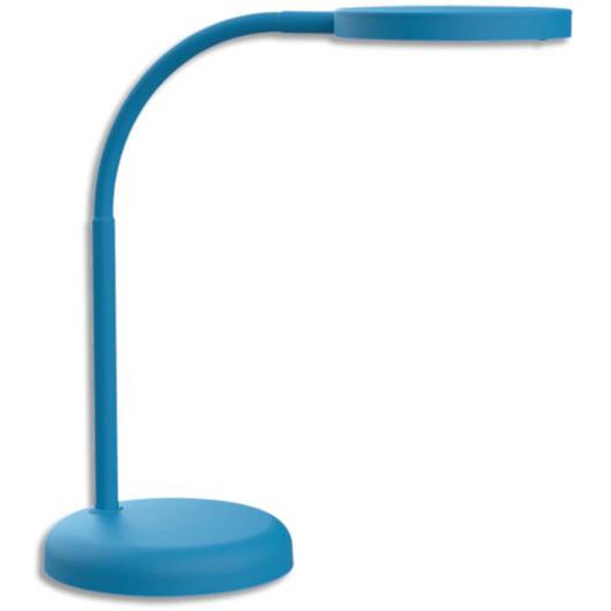 MAUL Lampe bureau LED MAULjoy inclinable orientable, 1880lux, 3000K, 769lm, 5 kWh/1000h, bleu