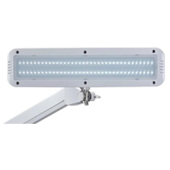 MAUL Lampe de bureau à LED MAULintro, dimmable, pince, blanc