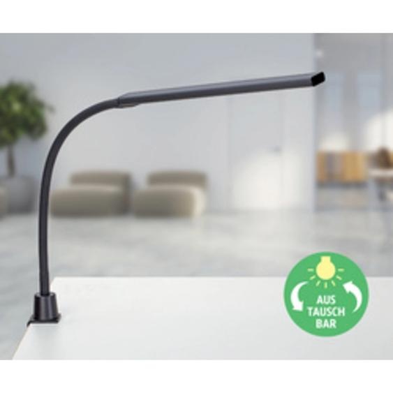 MAUL Lampe de bureau à LED MAULpirro, avec pince, noir