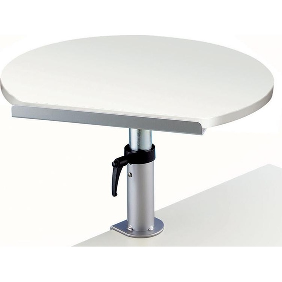 MAUL Pupitre de table réglable en hauteur pied à pince 56.5 x 60 x 50 cm blanc