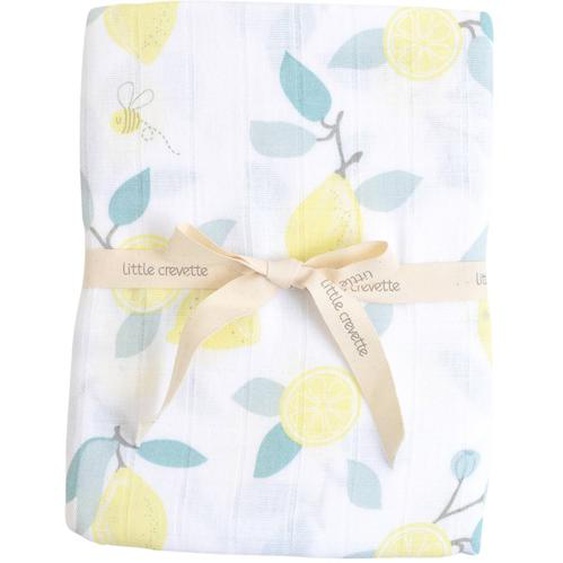 Maxi Lange Gaze De Coton Bio Citrons