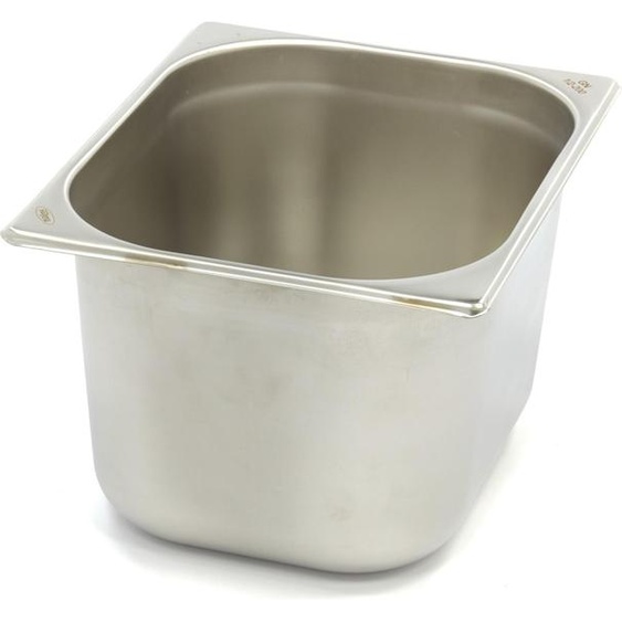Maxima - Récipient Gastro Gastronorm - 1/2 GN - 20 cm de profondeur - Acier inoxydable