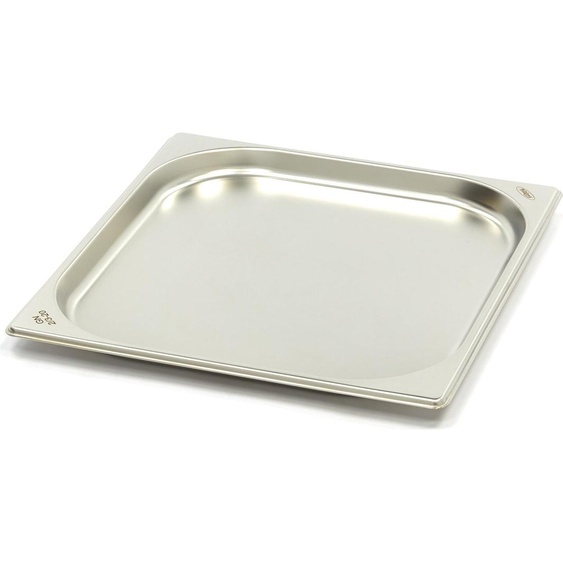 Maxima - Récipient Gastro Gastronorm - 2/3 GN - 2 cm de profondeur - Acier inoxydable
