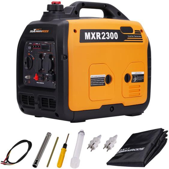 Maxpeedingrods - 2300W Groupes électrogènes inverter à essence 4 temps avec prises usb et 230 v Générateur silencieux léger secours pour les Camping