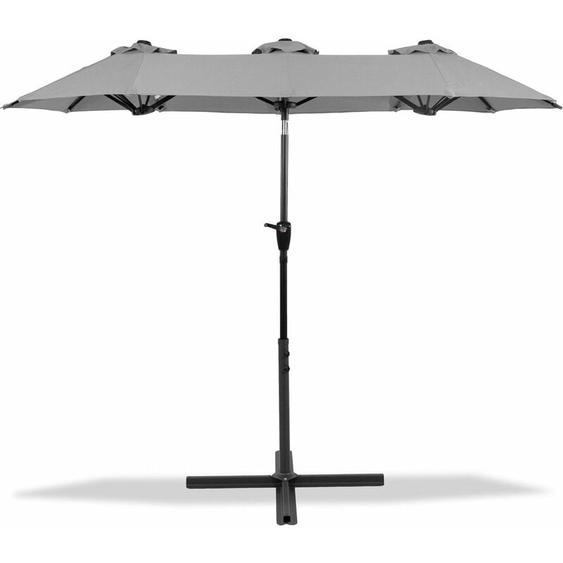 MaxxGarden Parasol inclinable 300 x 150cm - Parasol à mât XXL - Anthracite
