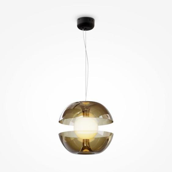 Maytoni Rebel Plafonnier suspendu globe moderne doré 3000K