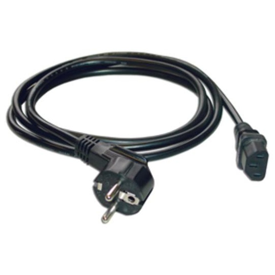 MCL Power Cable Black 2.0m, 2 m MC901-2M