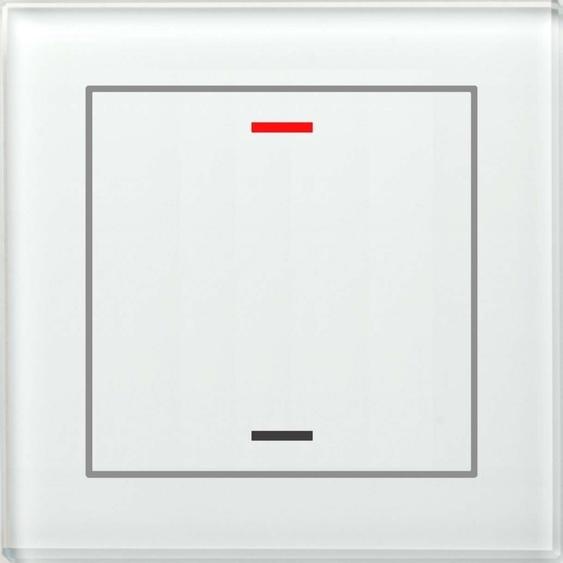 MDT Bouton-poussoir en verre II Light 1-f. RGBW, blanc, neutre
