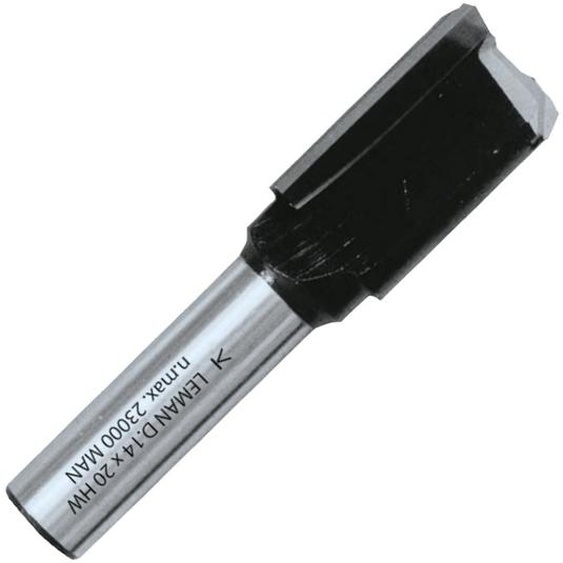 Mèche à rainer droite DEF.40.68 Q 8 mm D 15 mm LEMAN 408.715.00