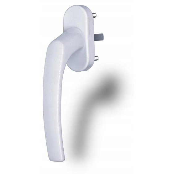 Medos Poignée de fenêtre Aluminium Universelle Blanche MISTRAL