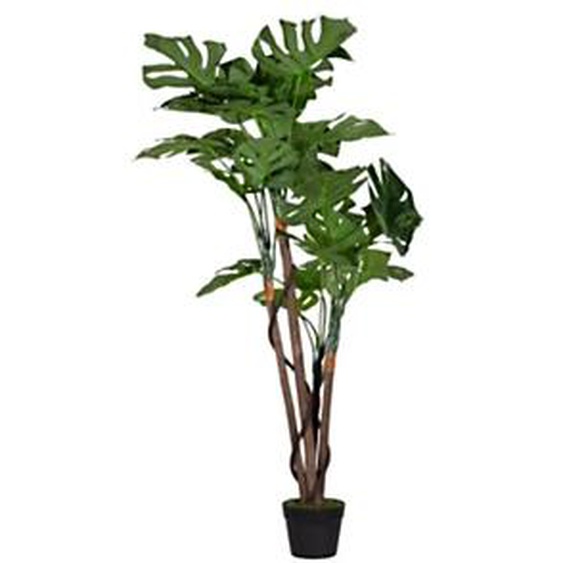 Meet Paperflow Plante artificielle Monstera H. 130 cm - Feuillage plastique vert