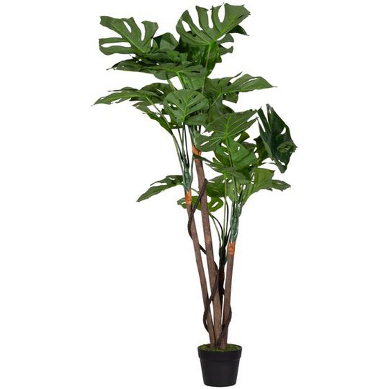 Meet Paperflow Plante artificielle Monstera H. 130 cm - Feuillage plastique vert