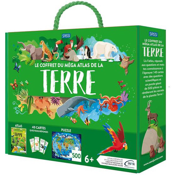 Méga Atlas De La Terre Vert