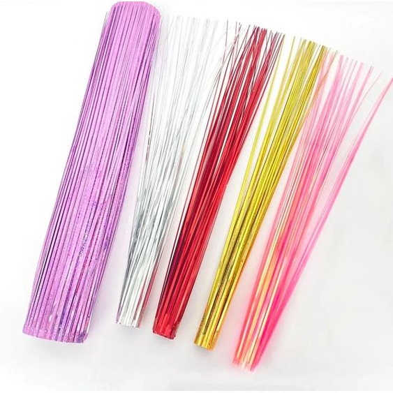 MEIHON Matériau décoratif plume PVC plume Laser oignon herbe noël maison Festival extérieur