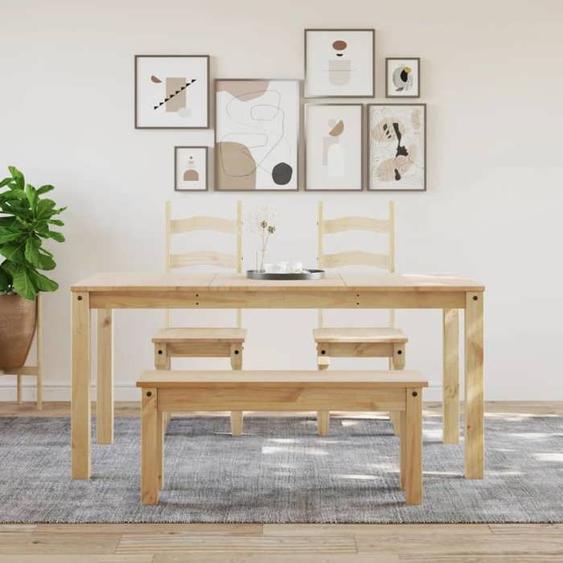 Meilleures Table de cuisine - KIMMY - Panama 160x80x75 cm - bois massif de pin BFLC49373986