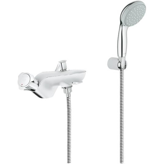 Mélangeur COSTA L monotrou sur plage avec douchette et set de douche RELEXA GROHE 25496001