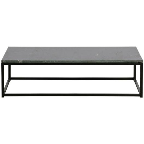 Mellow - Table basse en métal et marbre 120x60cm - Couleur - Noir
