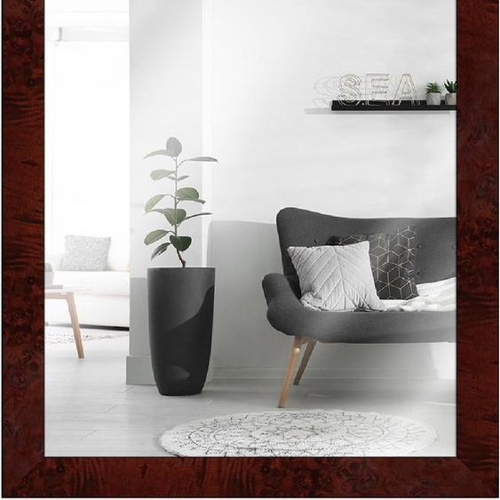 MendeFrames H14D miroir mural foncé décor racine 60x80 cm