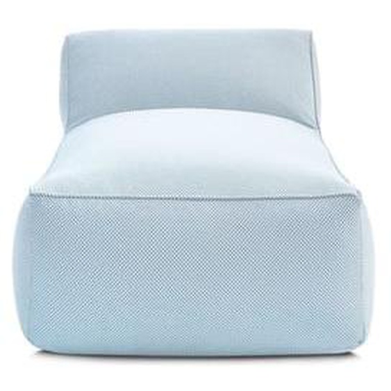 Méridienne sans accoudoir pour canapé de jardin modulable RIVIERA tissu chiné