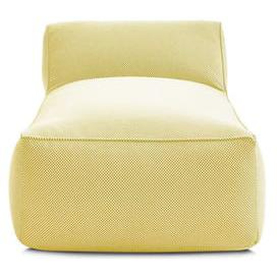 Méridienne sans accoudoir pour canapé de jardin modulable RIVIERA tissu chiné