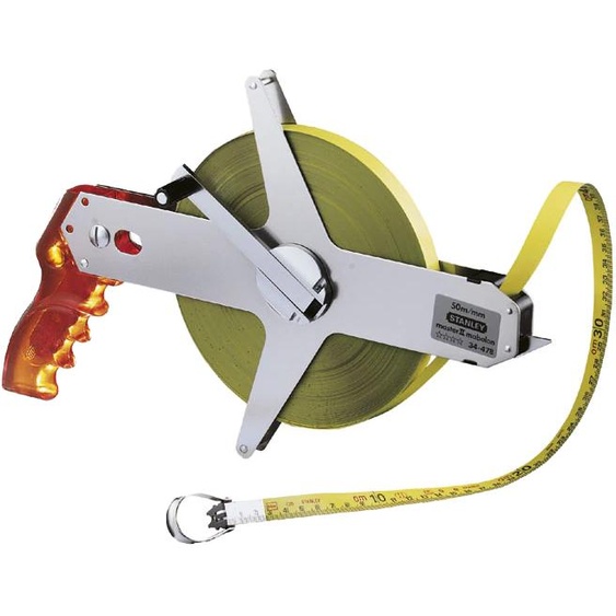 Mesure longue 50mx12,7mm ruban acier Mabolon classe II - STANLEY - 1-34-478
