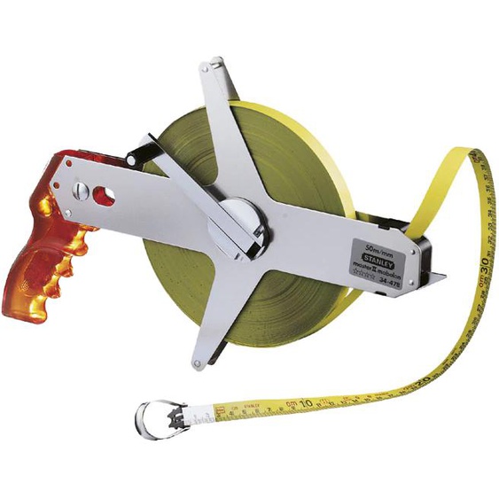 Mesure longue 50mx12,7mm ruban acier Mabolon classe II - STANLEY - 1-34-478