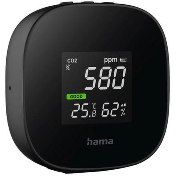 Mesure qualité de lair Safe, mesure CO2, temp., hum. de lair