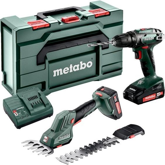 Metabo 18V Combo Drill & Shear Set 2.3.4