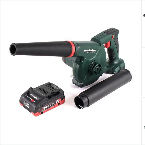 Metabo AG 18 Souffleur sans fil 18 V + 1x Batterie LiHD 4,0 Ah - sans chargeur