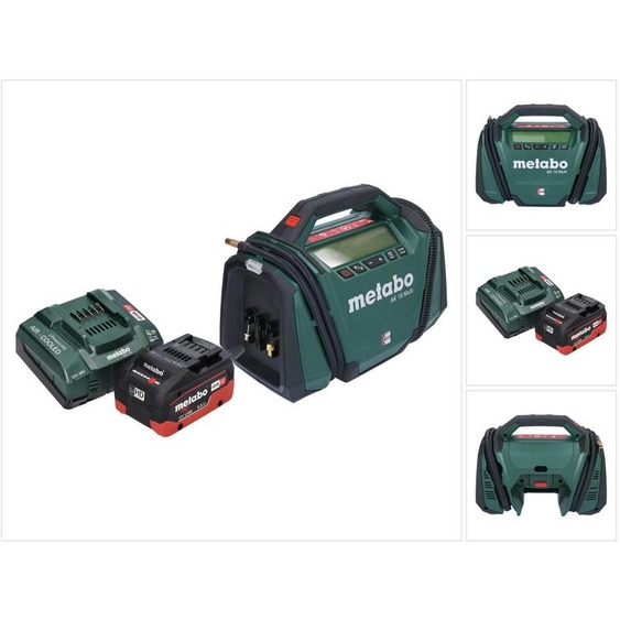Metabo AK 18 Multi compresseur sans fil 18 V 11 bar + 1x batterie 5,5 Ah + chargeur